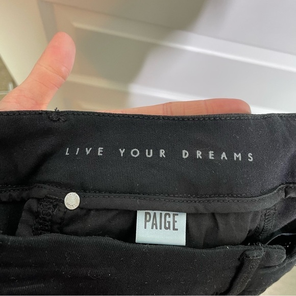 PAIGE Revolve Hoxton Skinny Jeans in Boss Black NWT - Picture 10 of 13